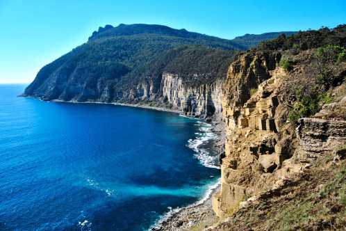 Maria Island view to Bishop and Clerk